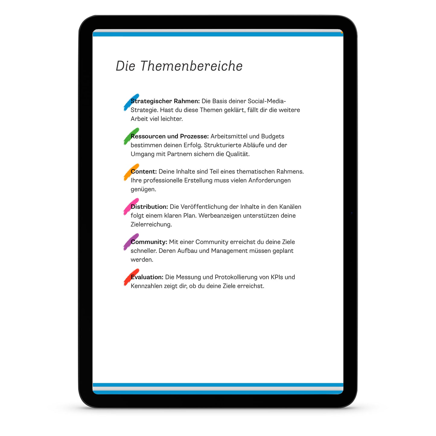 Workbook Social Media Strategie